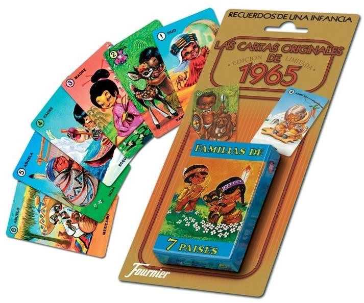 Children's Cards Children from 7 countries (spanish)