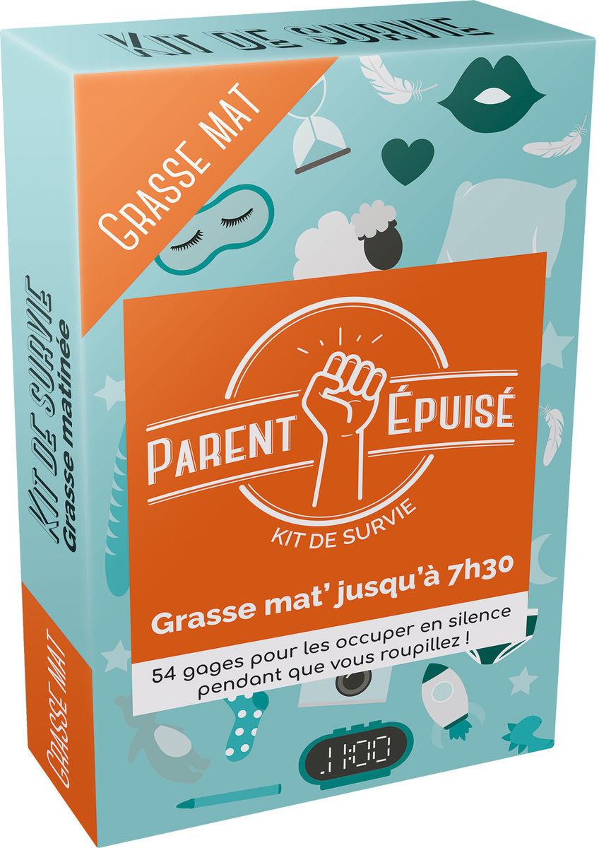 Parent Épuisé - Kit de survie Grasse Mat´(jusqu´à 7h30)