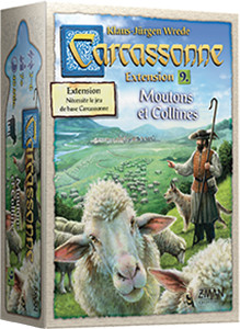 Carcassonne - Ext. 9 - Moutons et collines (French)