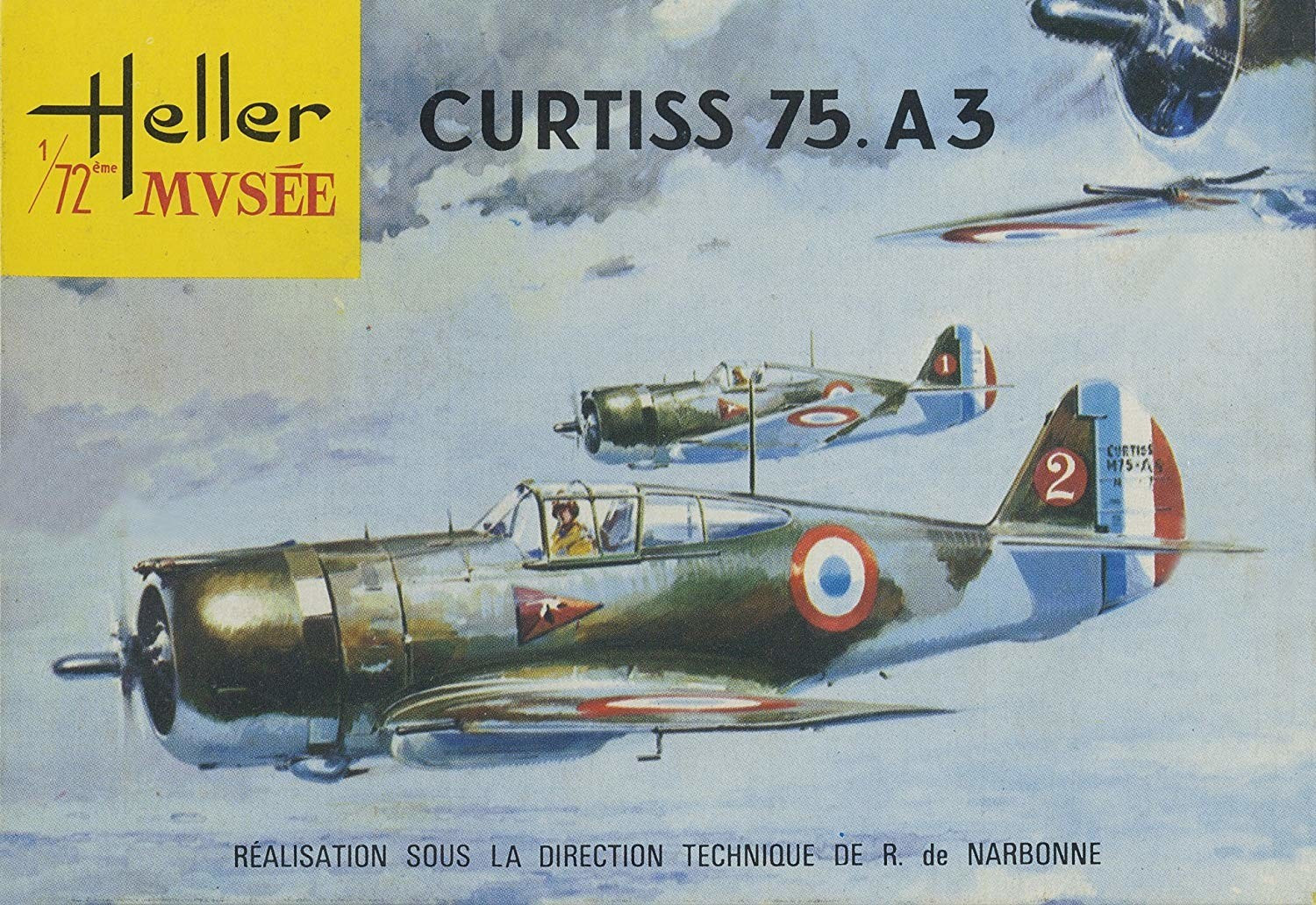 Heller Curtiss H-75 A3 (80214)
