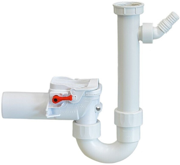 Kessel Staufix Siphon mit Rückstauverschluss (73052), Bild 3