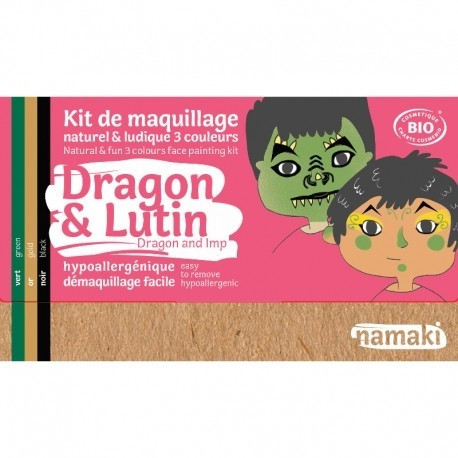 namaki Kit maquillage 3 couleurs Dragon & Lutin