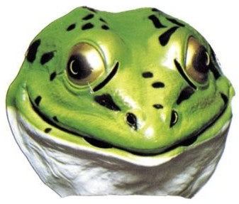 Cesar Group Masque Fable de la Fontaine - Grenouille