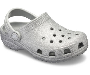crocs classic glitter clog
