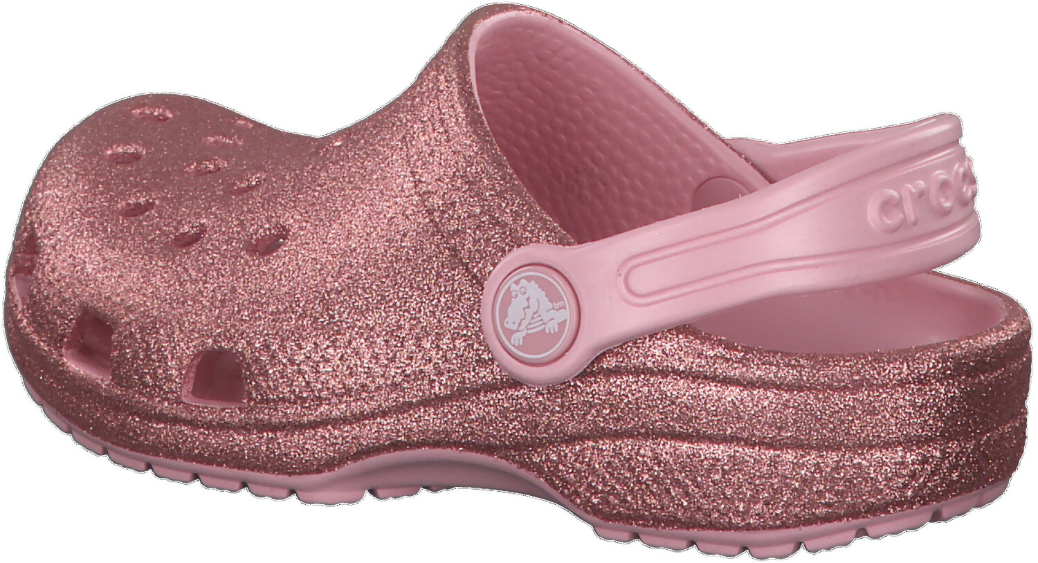 Kids crocband hotsell glitter clog