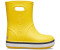 Crocs Kids Crocband Rain Boot yellow/navy