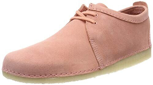 Clarks Ashton coral suede