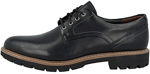 Clarks Batcombe Hall black leather a 69 90 oggi Migliori prezzi
