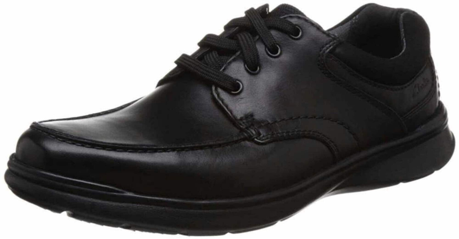 Buy Clarks Cotrell Edge black smooth lea from £50.00 (Today) – Best ...