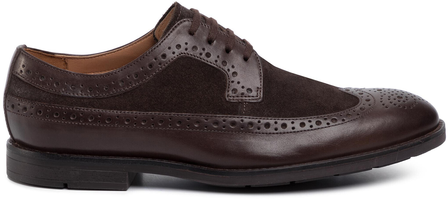 Clarks Ronnie Limit dark brown combi