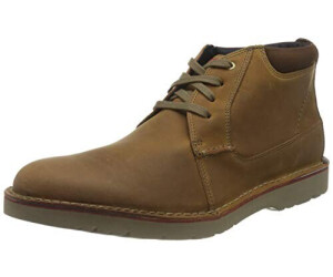 Clarks vargo top mid dark tan