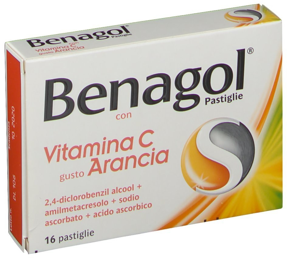 Benagol Vitamina C gusto arancia