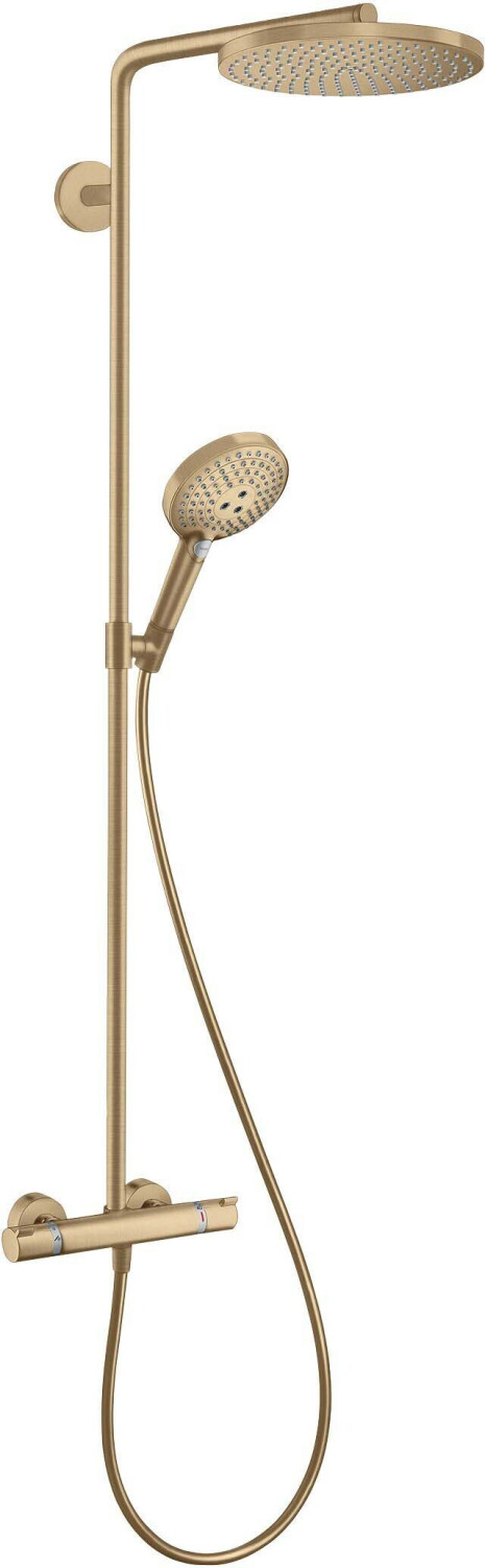 Hansgrohe Raindance Select S 240 1jet PowderRain Brushed Bronze (27633140)