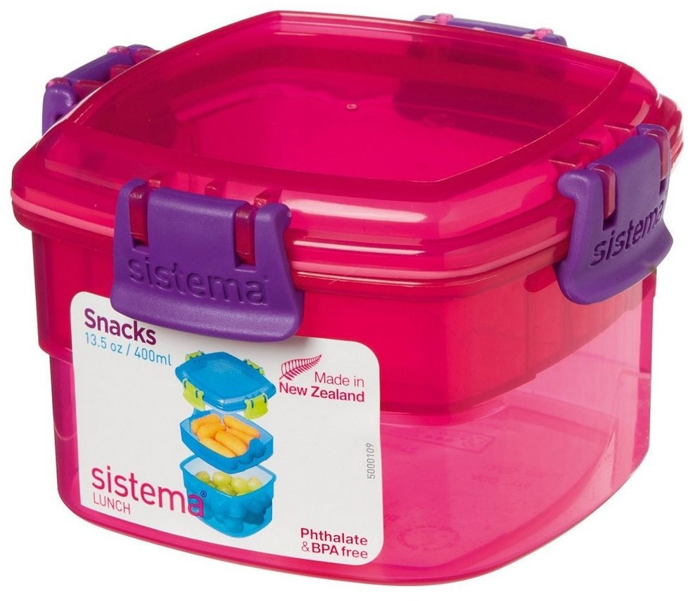 Sistema Snacks To Go 400 ml Pink/Purple