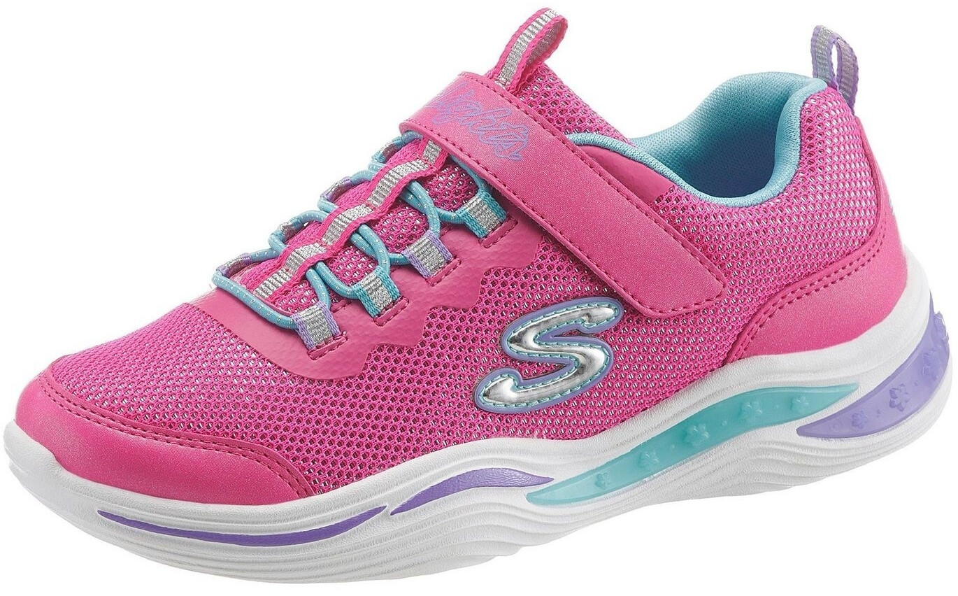 Skechers S Lights Power Petals (20202) neon pink
