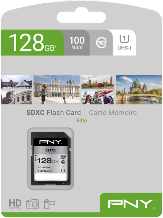 PNY Elite SDXC 128 Go