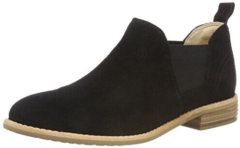 Clarks Edenvale Page black suede