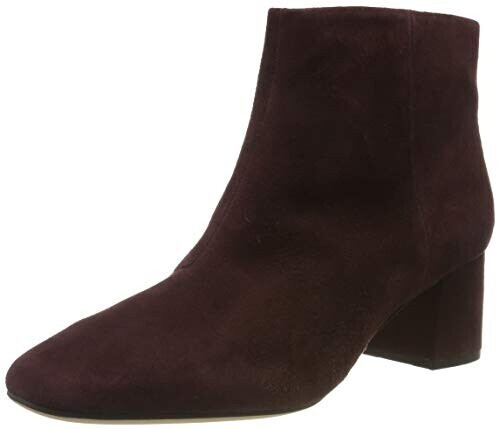 Clarks Sheer Flora burgundy suede