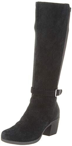 Clarks Un Lindel Hi black combi suede