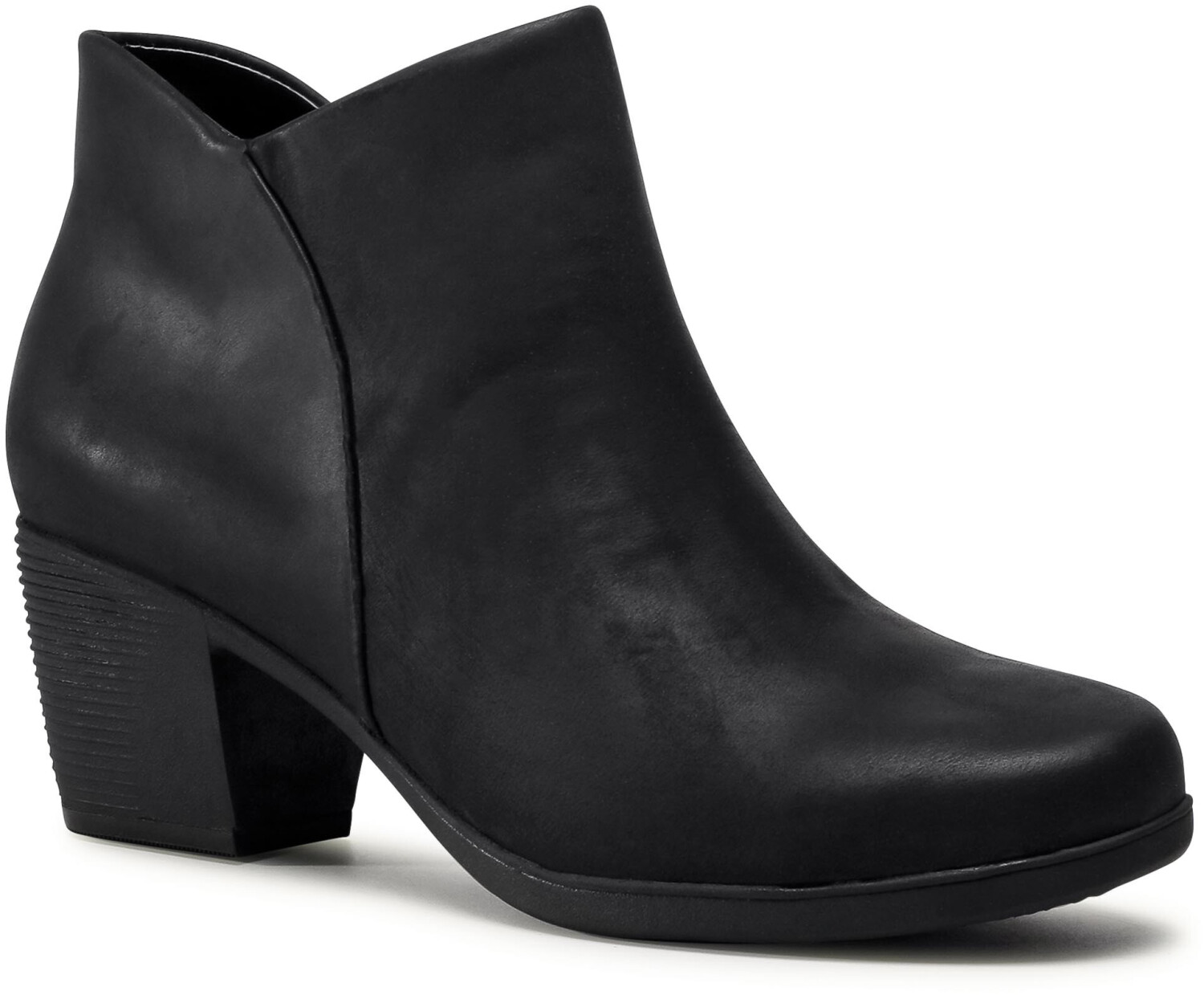 Clarks Un Lindel Zip black oily lea