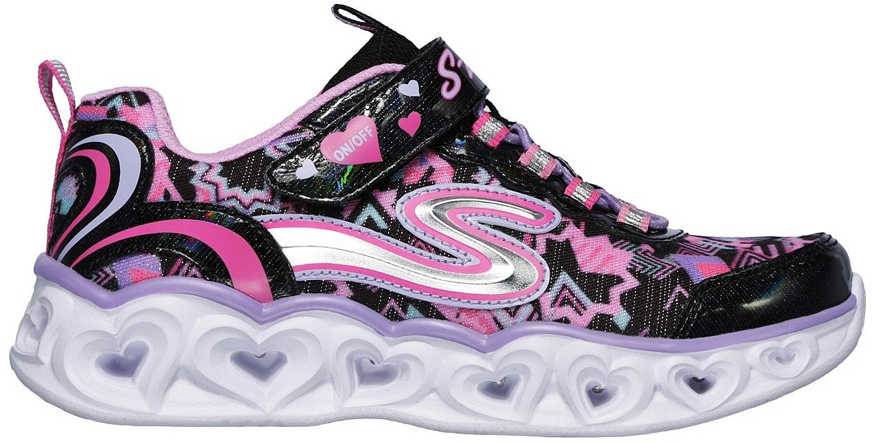 Skechers S Lights Heart Lights (20180) black/multi