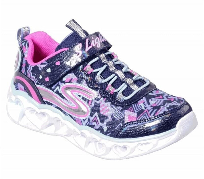 Skechers S Lights Heart Lights (20180) navy/multi