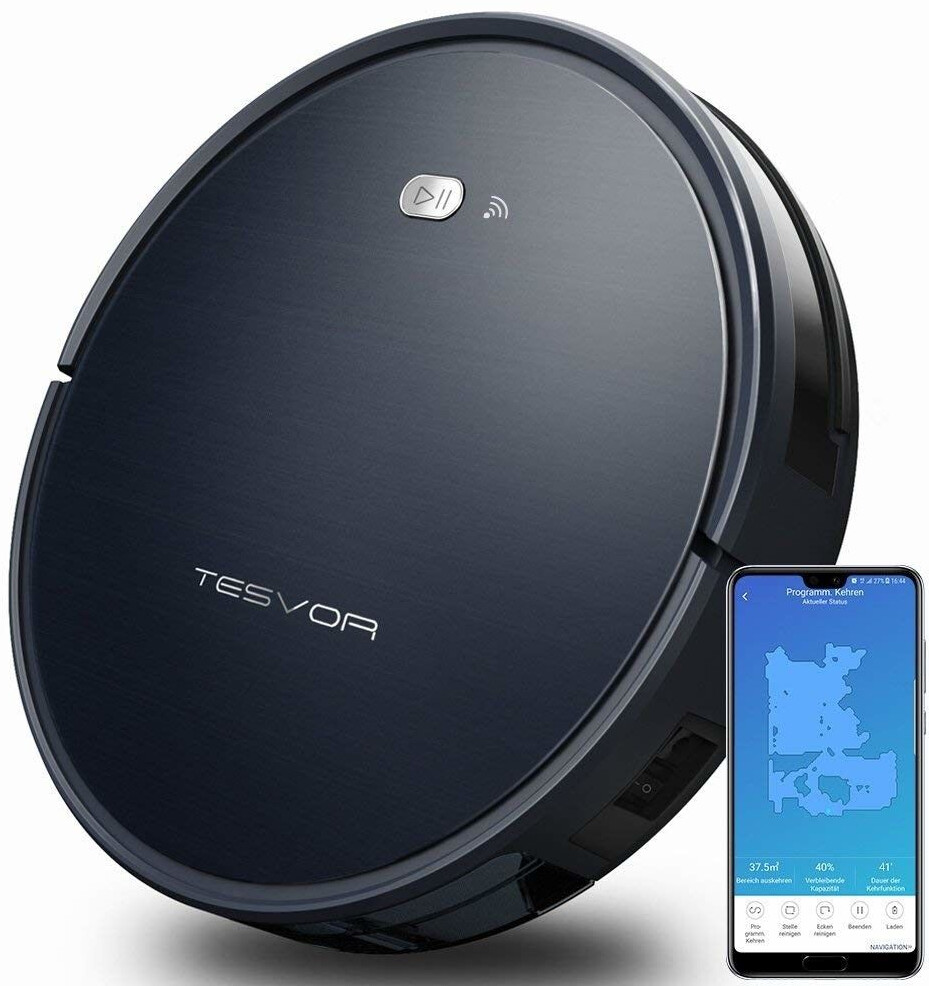 Tesvor robotic vacuum X500 black