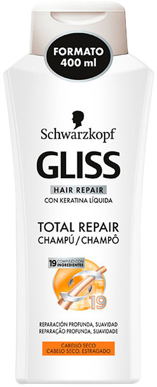 Gliss Kur Total Repair Shampoo (400 ml)