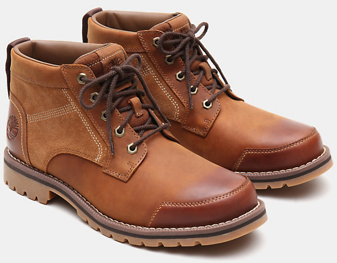 dark brown larchmont 5 eye chukka boots