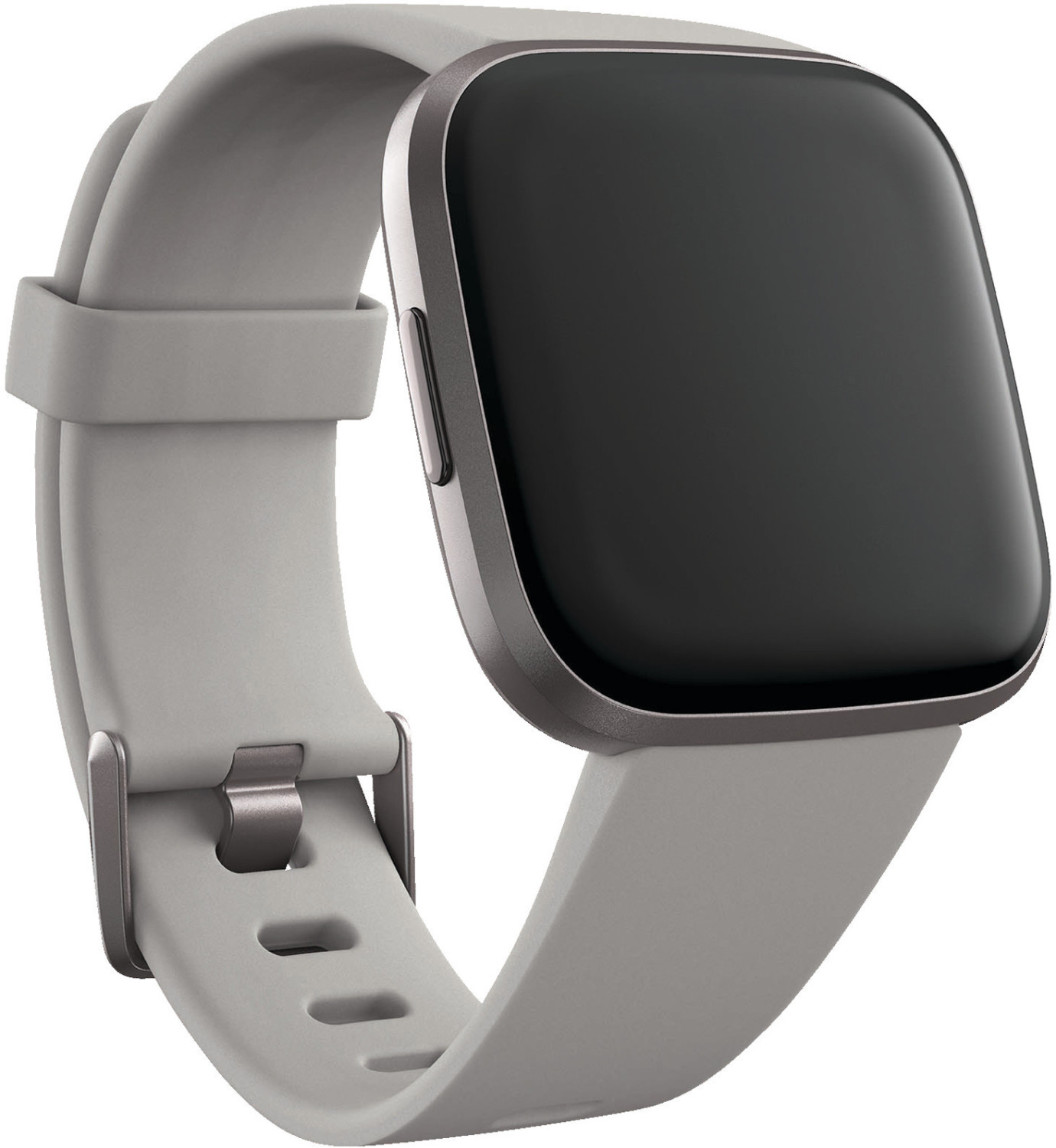 Comprar Fitbit Versa 2 40 mm aluminio gris niebla con correa de silicona  gris piedra [Wifi] barato reacondicionado