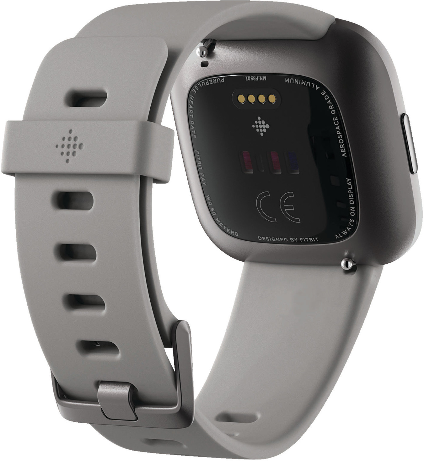 fitbit versa gray silver