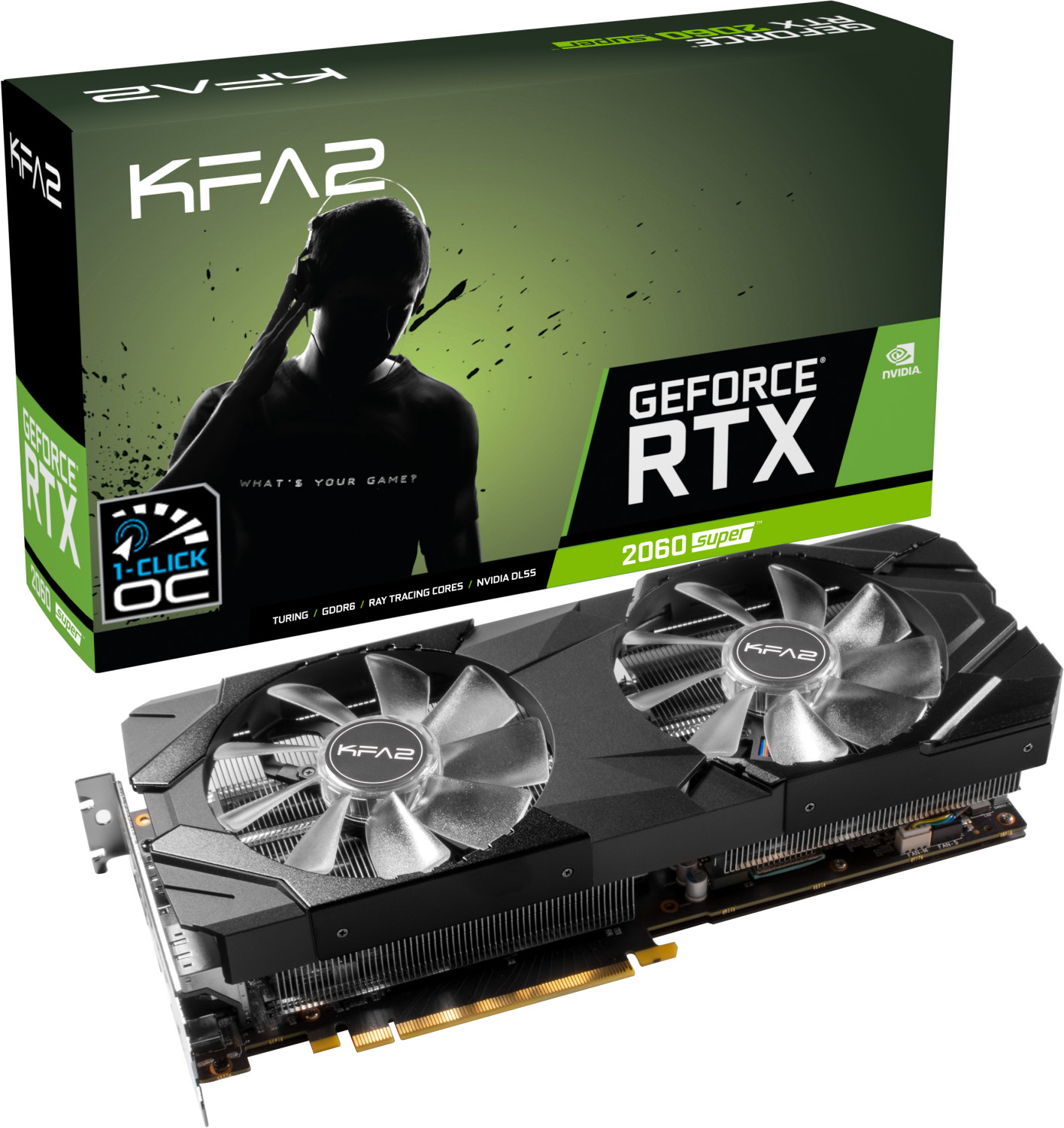 Galaxy GeForce RTX 2070 Super EX OC 8 Go GDDR6