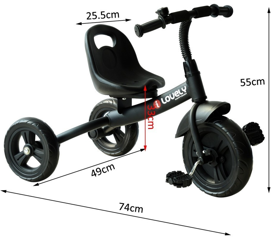 HomCom Black +18 (370-024BK)