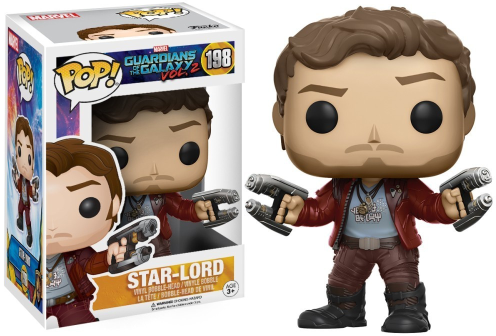 Funko Pop! Portachiavi Star-Lord: Il Guardiano Della Galassia Sempre Con Te!