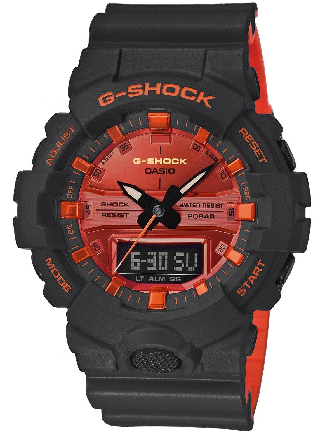 g shock ga 800 br