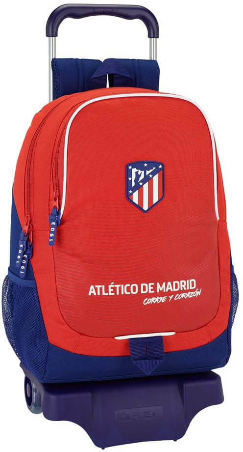 Safta Atlético de Madrid coraje with trolley (43 cm)