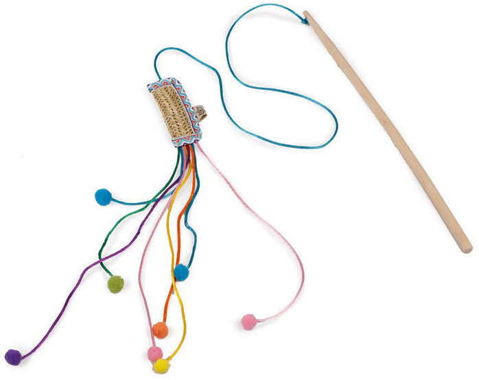 All for Paws Whisker Fiesta Wand Fire Cracker