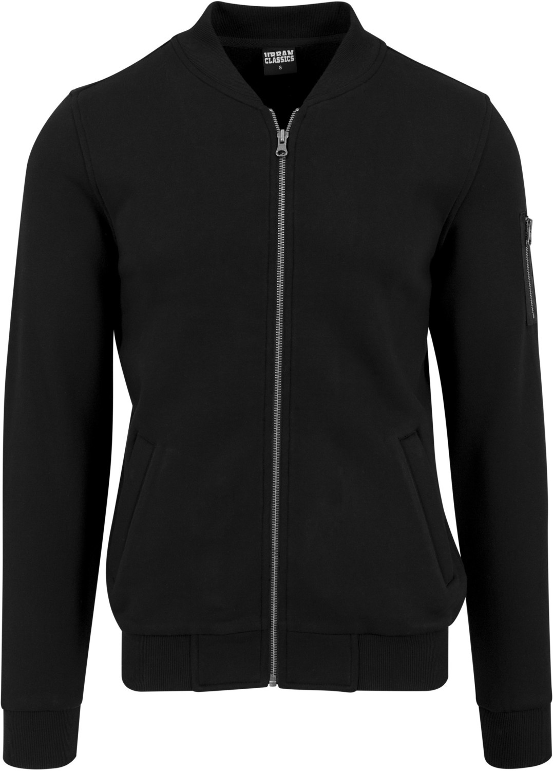 Urban Classics Sweat Bomber Jacket black (TB1409-00007)