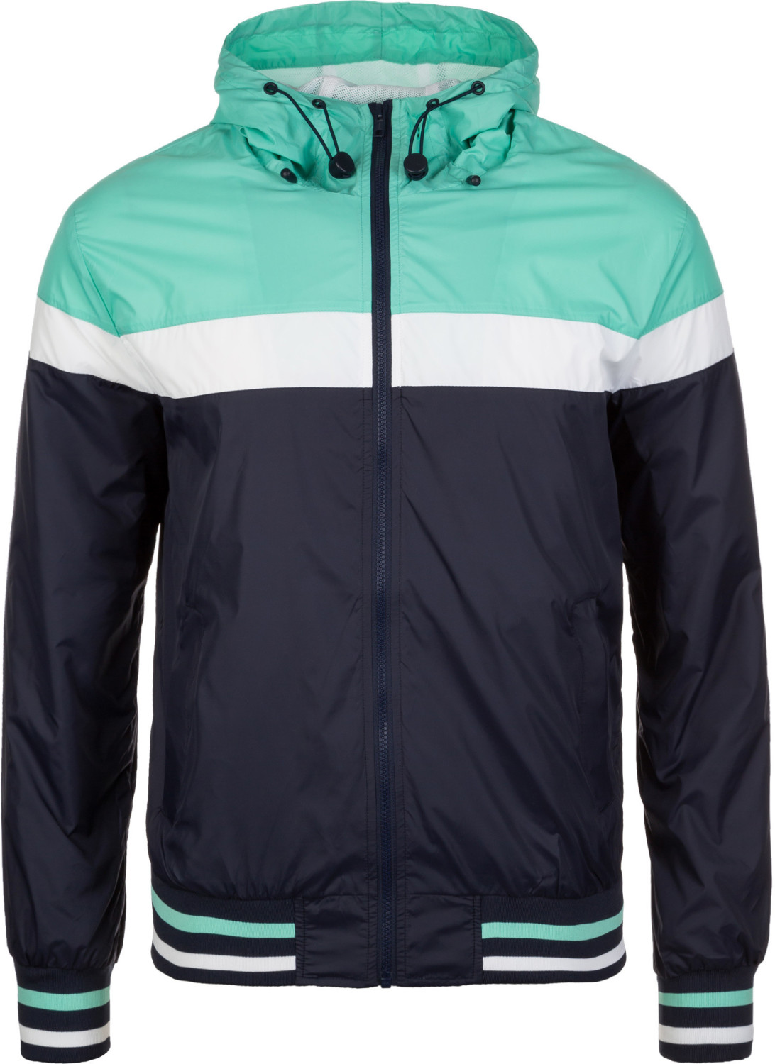 Urban Classics Windrunner navy / mint / white (TB2104-01384)