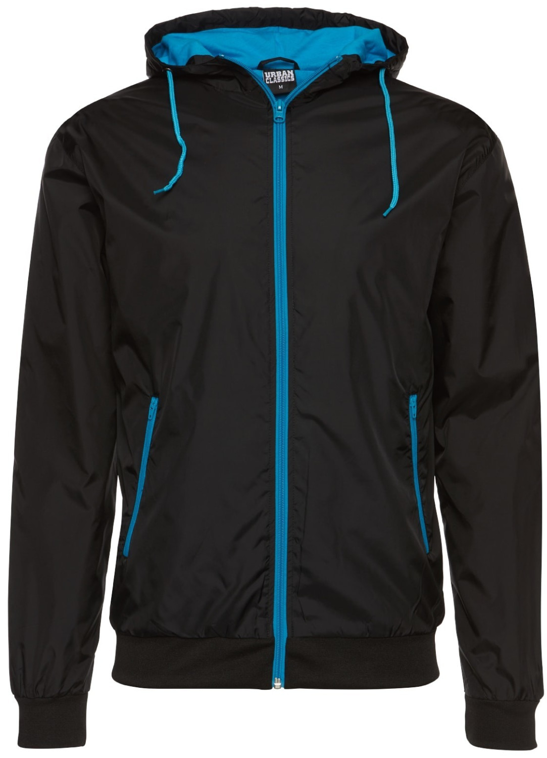 Urban Classics Contrast Windrunner blau / black (TB147-00048-)
