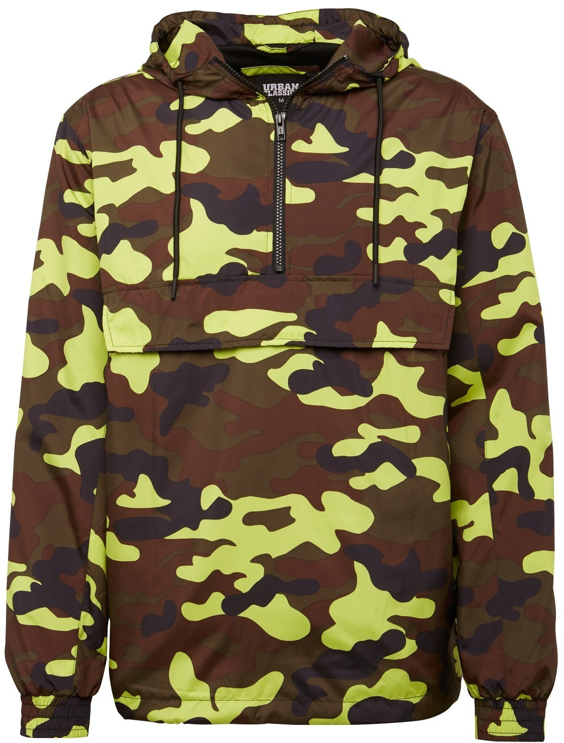 Urban Classics Jacke braun / zitronenyellow / black (TB1623-01650)
