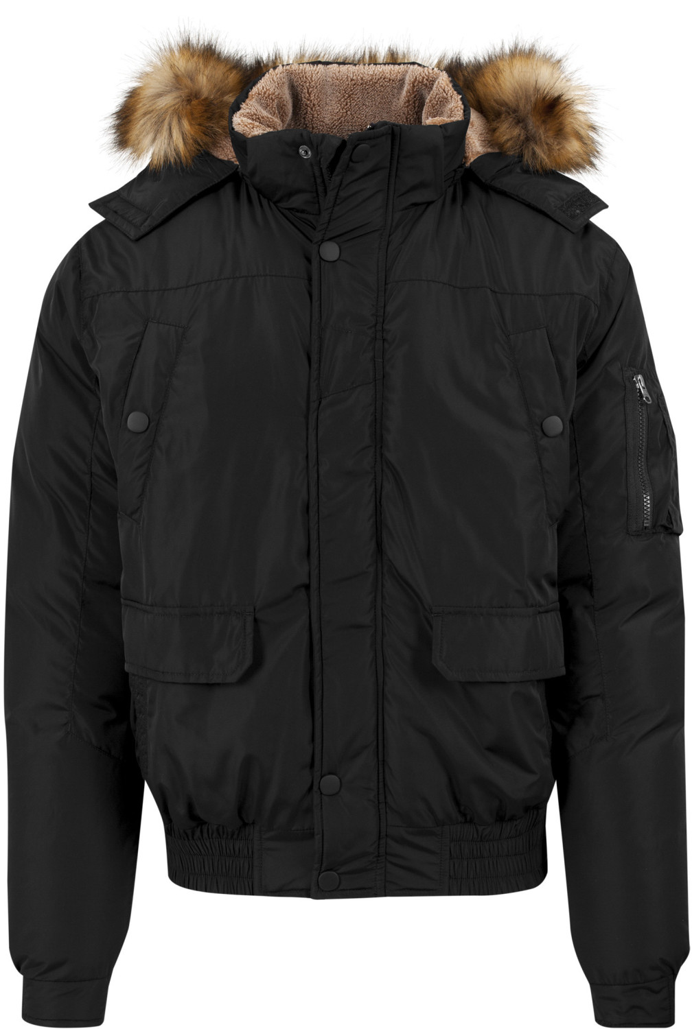 Urban Classics Jacke braunmeliert / black (TB1455-00007)
