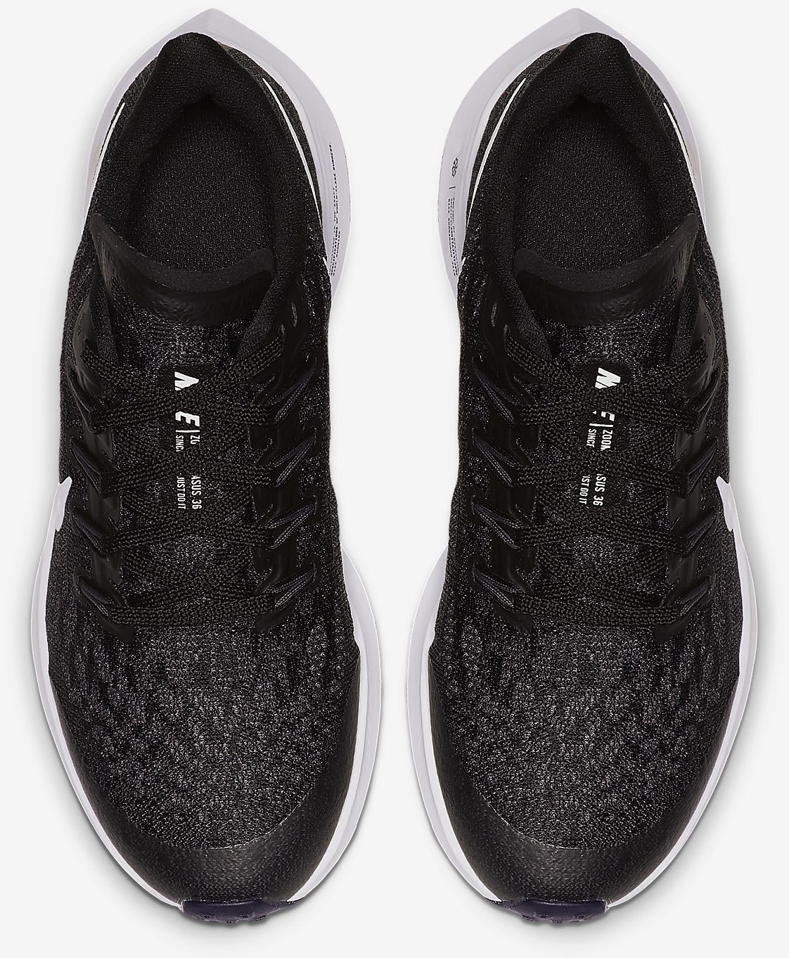 nike pegasus junior black