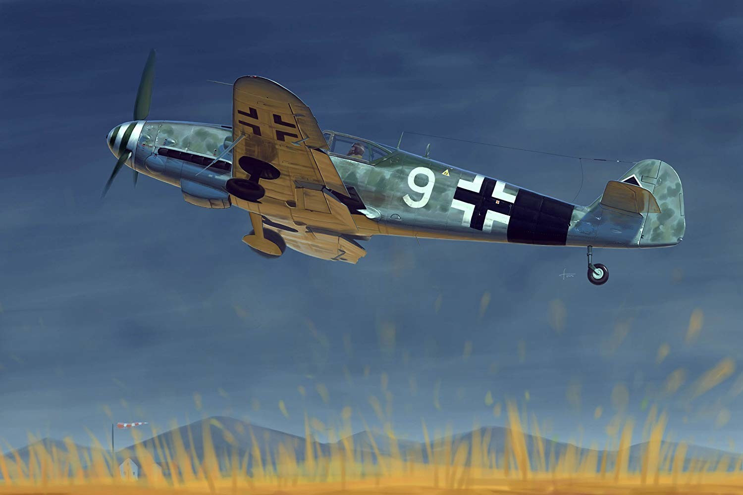 Trumpeter Messerschmitt Bf 109G-10 (02298)