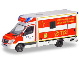 Herpa MB Sprinter ‘13 RTW Krankenwagen Justiz 939058