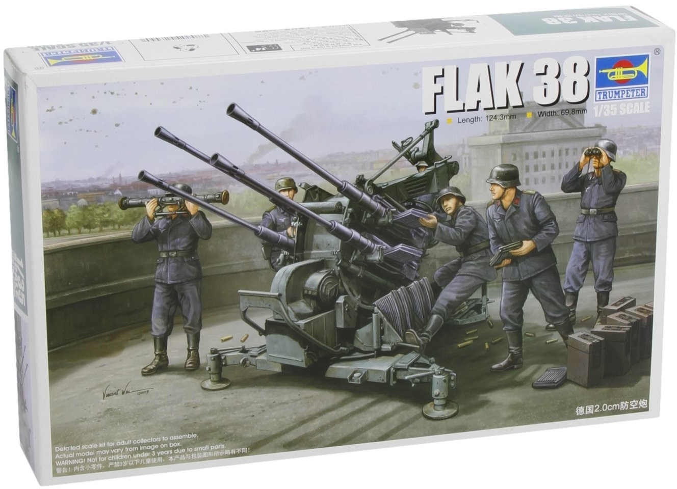 Trumpeter Flak 38 (02309)