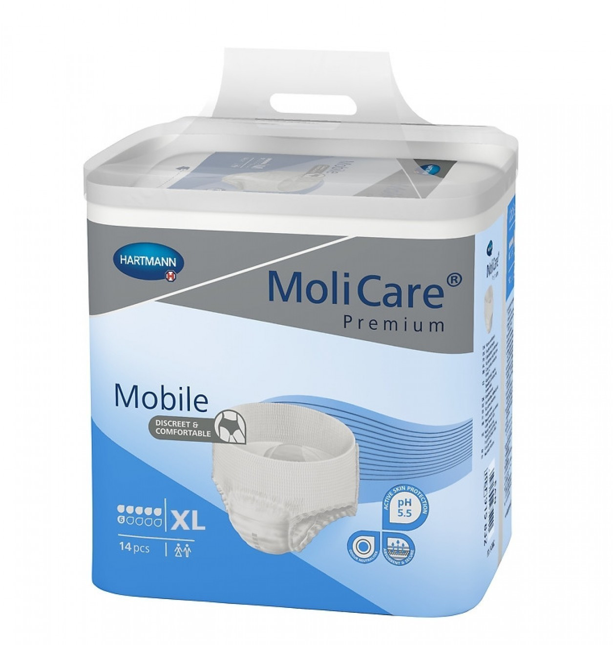 Hartmann MoliCare Premium Mobile 6 Drops X-Large (4 x 14 pcs)