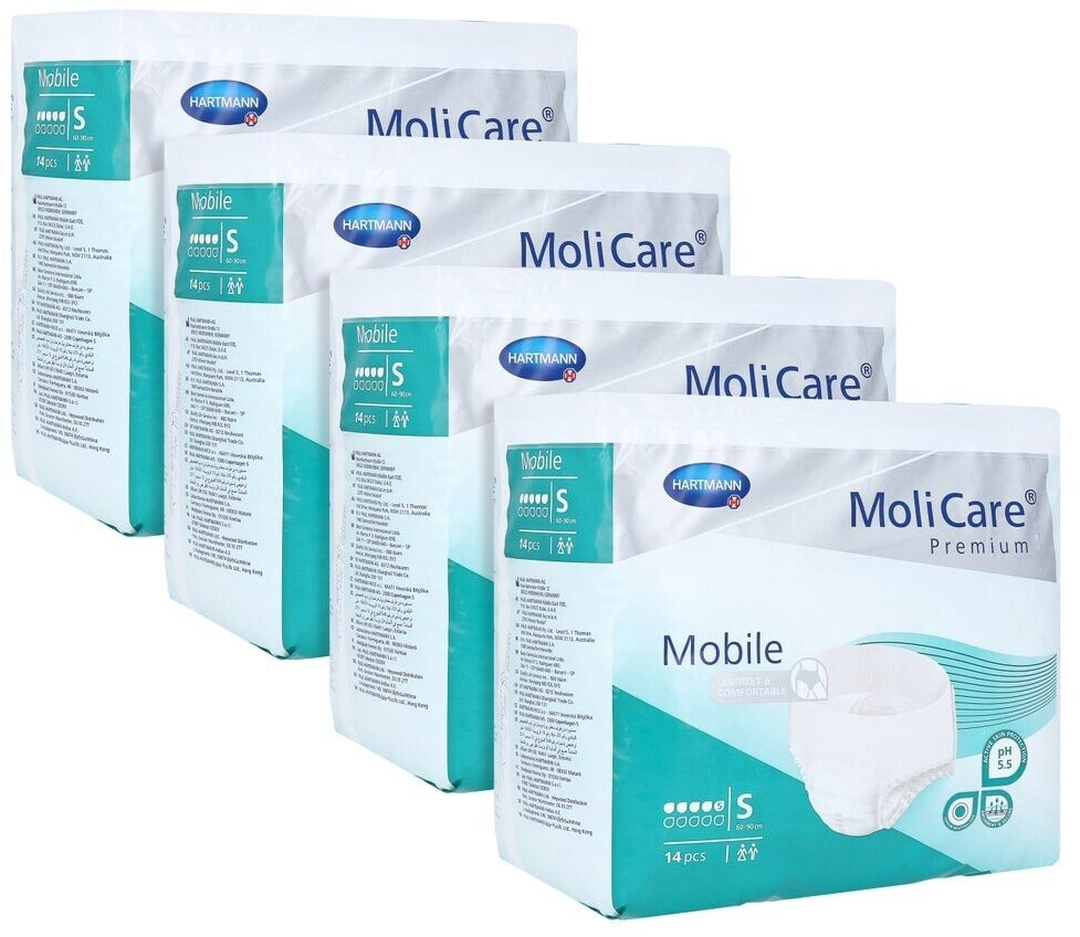 Hartmann MoliCare Premium Mobile 5 Drops Small (4 x 14 pcs)