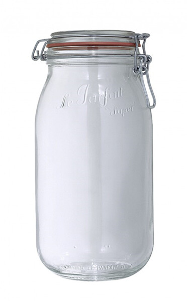 Le Parfait Lot de 6 bocaux 2 L