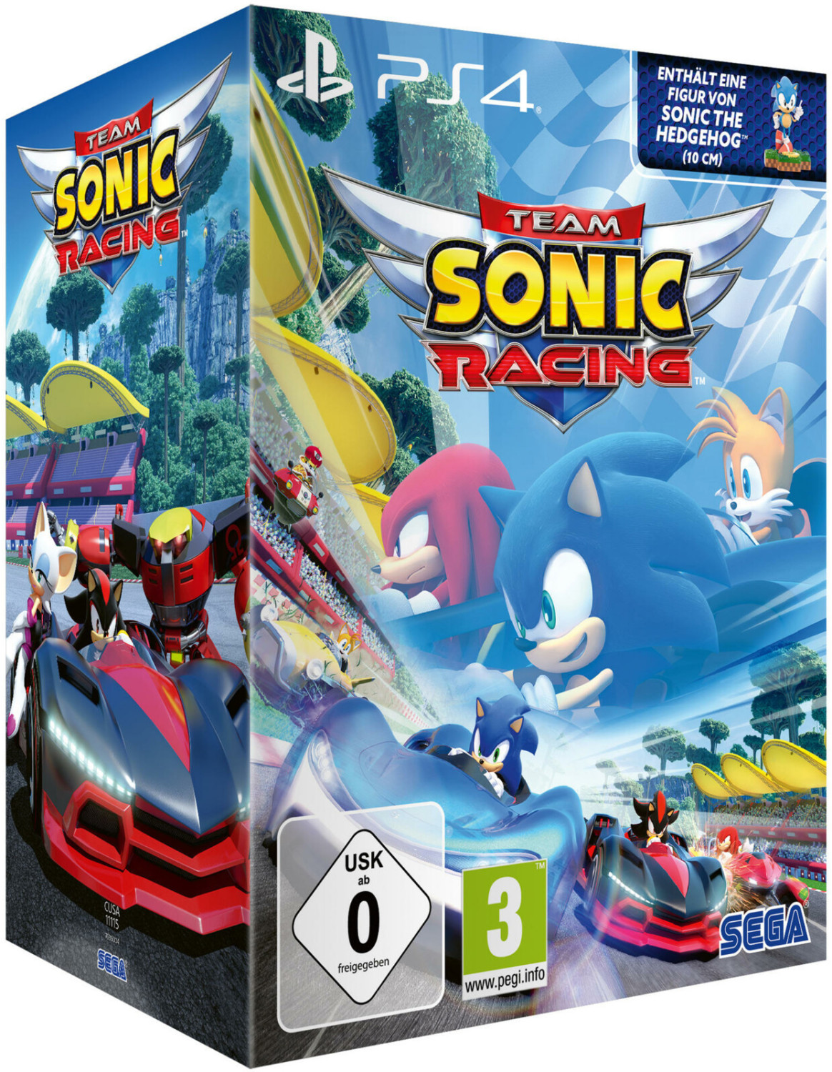 Trader Games - TEAM SONIC RACING COLLECTOR S EDITION PS4 FR OCCASION sur  Playstation 4